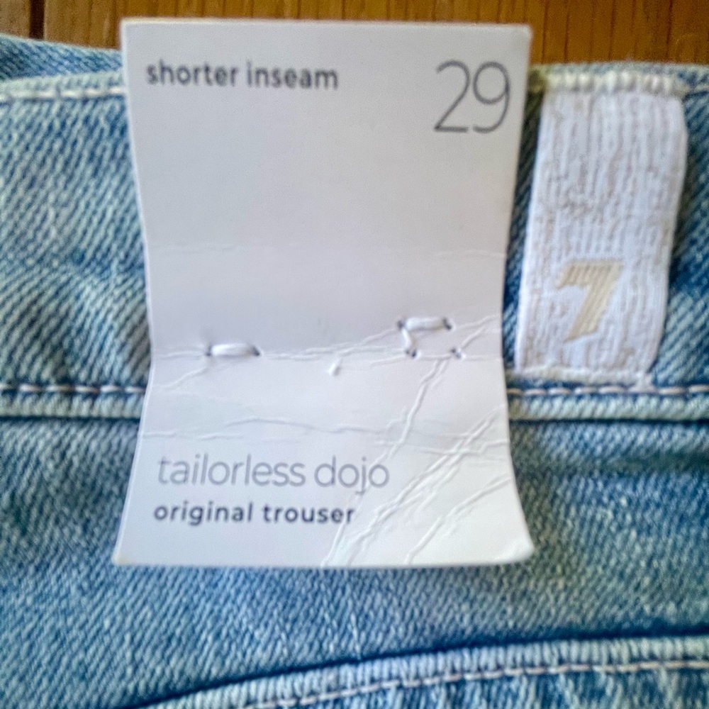 7 For All Mankind Tailorless Dojo